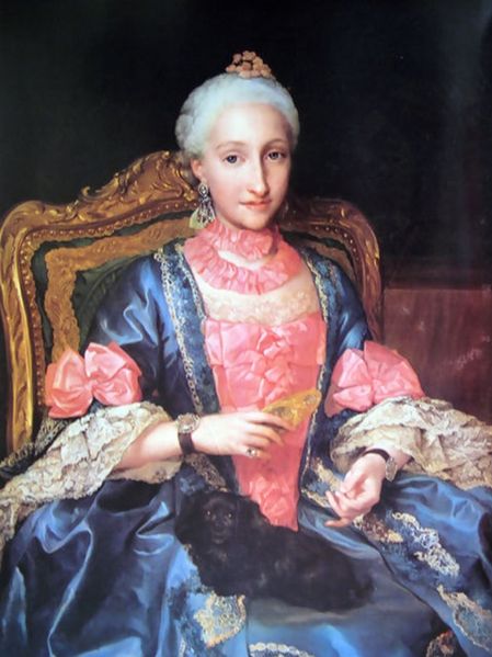 Anton Raphael Mengs Portrait of Infanta Maria Josefa